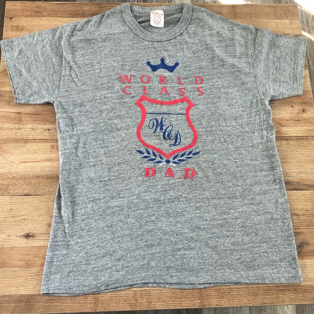 Vintage Single Stitch World Class Dad Tee